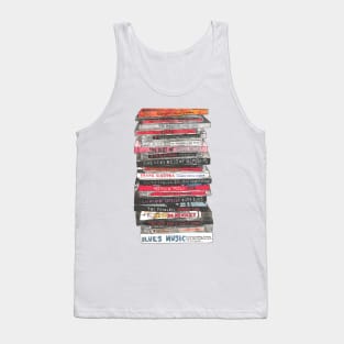 Stack of CDs Tank Top